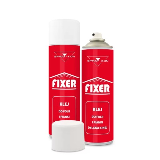 GLUE Spray-Kon Fixer Expansion Foam 500мл высокая адгезия, прочная