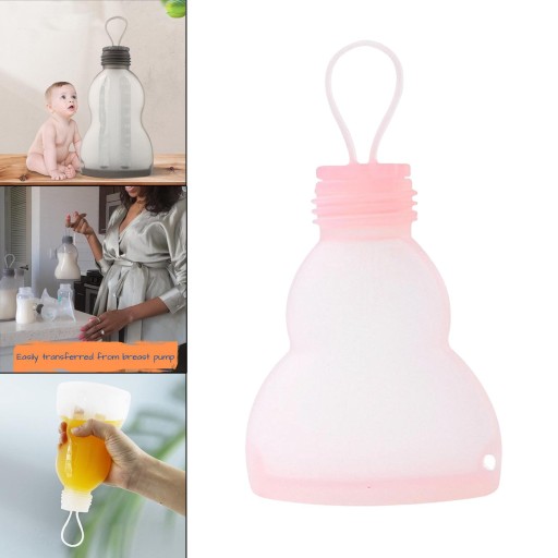 Силиконовое молочко Milk Saver для кормления 150мл Розовый