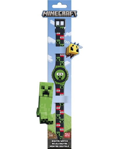 Цифровые часы Minecraft KE02 ECO MIN4223
