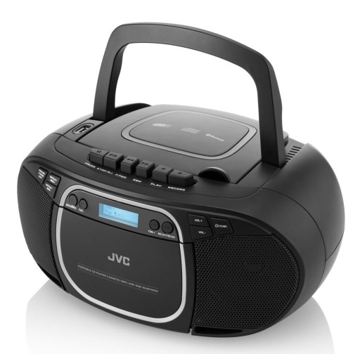 Бумбокс JVC CD-плеер USB Bluetooth FM-радио DAB+