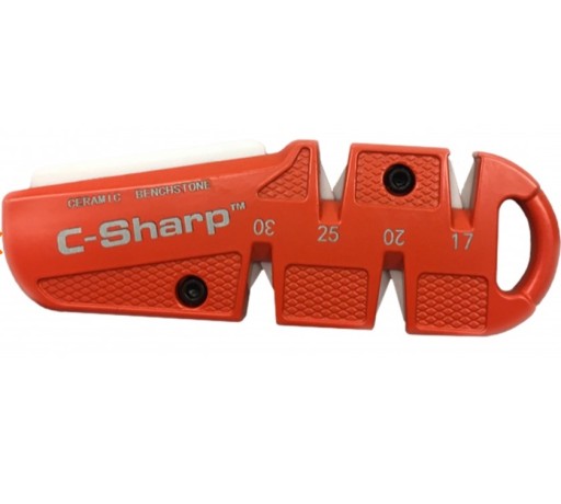 LANSKY OSTRZAŁKA C-SHARP CeramicSharp CERAMICZNA UNIWERSALNA CZERWONA RED