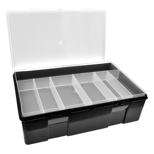 Прочный контейнер для рыбалки 26x17x8 см, 2,5 л.