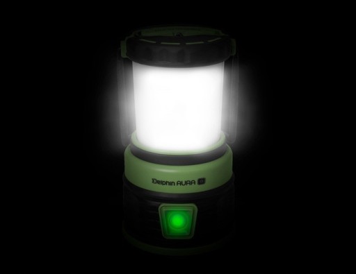 Походный аккумуляторный фонарь Delphin Aura USB.
