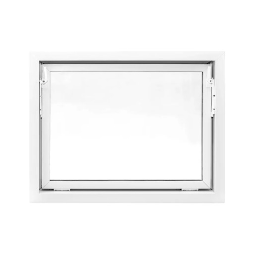 Okno PCV Inwentarskie Gospodarcze Okno na wymiar do piwnic 900X700mm Białe