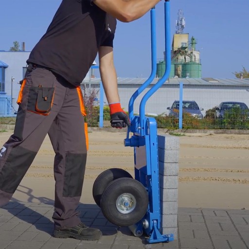 ТЕЛЕЖКА ДЛЯ ТРАНСПОРТИРОВКИ УКЛАДКИ 150 кг Jazon 40 см Для брусчатки