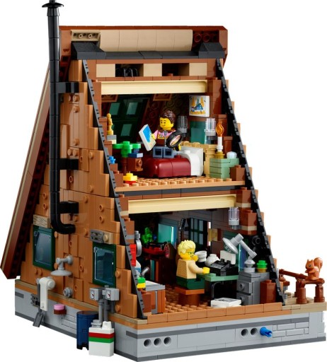 LEGO IDEAS 21338 Хижина А-образной формы