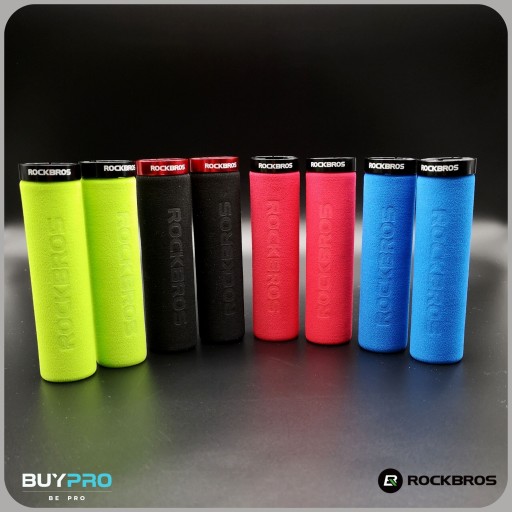 ВЕЛОСИПЕДНЫЕ РУЧКИ BIKE GRIP SOFT накладки на руль Губка ROCKBROS