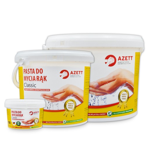AZETT CLASSIC Немецкая паста для рук по охране труда и технике безопасности 10л.