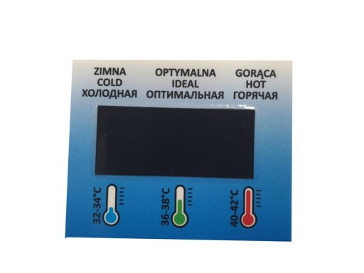 BATHBATH 102 LARGE LUX ТЕРМОМЕТР ДЛЯ ВАННЫ с ПРОБКОЙ белый