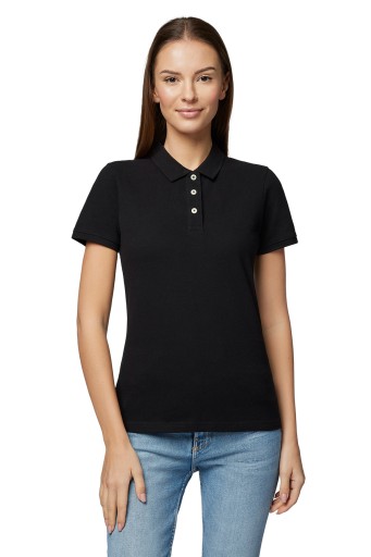 Koszulka Damska Polo Czarna Lancerto Paris XS