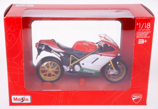 DUCATI 1098 S tricolore мотоцикл 1:18 модель Maisto