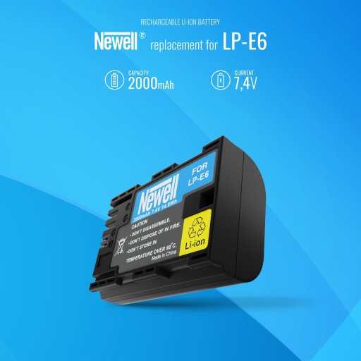Аккумулятор NEWELL LP-E6 CANON EOS 5D 6D 7D 90D R6