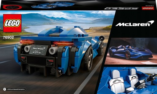 LEGO MCLAREN ELVA RACING CAR СПОРТИВНЫЙ АВТОМОБИЛЬ