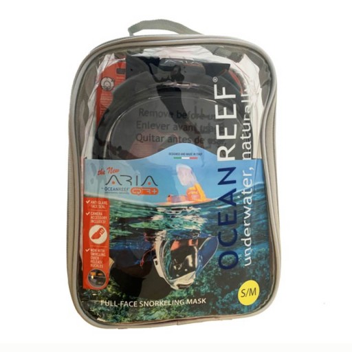 Полнолицевая маска Ocean Reef ARIA QR+ желтая L/XL