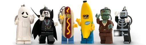 LEGO BRELOK LATARKA LED PANDA BRELOCZEK Z LATARKĄ
