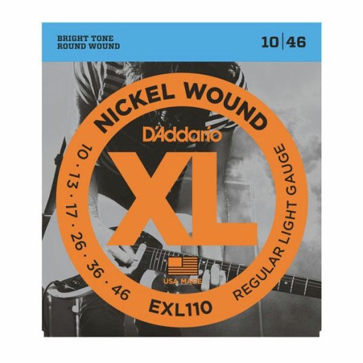 STRUNY D'ADDARIO EXL110 10-46 DO ELEKTRYKA +KOSTKI