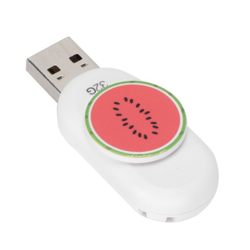 USB-накопитель инновационной формы арбуза, портативный, прочный, влагостойкий