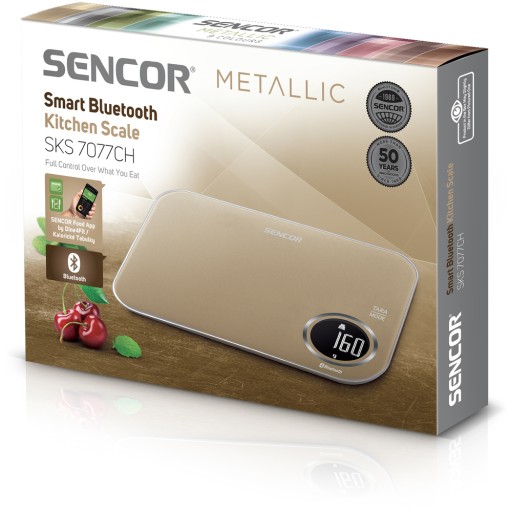 Кухонные весы Sencor SKS 7077CH с точностью до 1 г