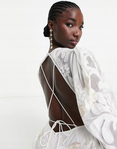 СВАДЕБНОЕ ПЛАТЬЕ С ВЫШИВКОЙ Asos Edition XXC pjy ANASTASIA S