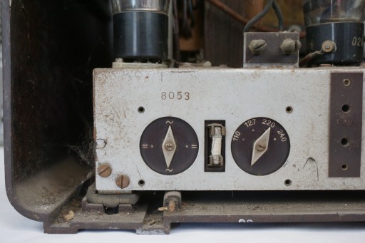 Довоенная бакелитовая трубка Radio AG DS Loewe Ratsherr 1934/35 г.