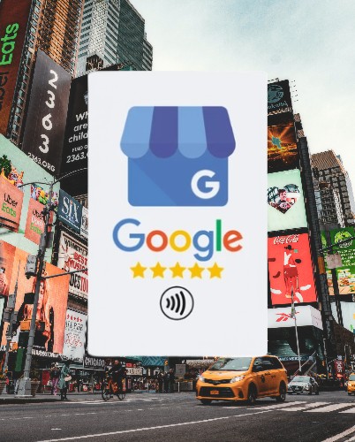 КАРТОЧКА ОТЗЫВОВ GOOGLE