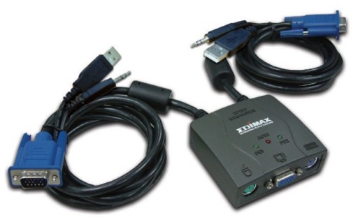 2-портовый USB KVM-переключатель Edimax EK-UA2C
