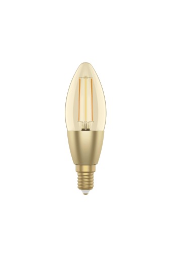 WOOX R5141 Интеллектуальная умная лампа в стиле ретро WiFi LED 4,9 Вт накаливания E14 C37