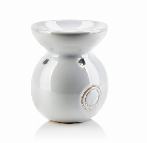 Kominek biały ceramiczny do wosku