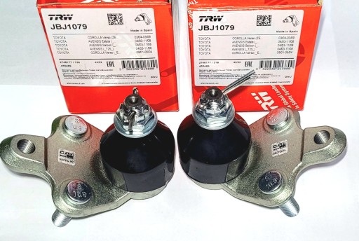2X TRW JBJ1079 ШТИФТ РЫЧАГА TOYOTA AVENSIS T25