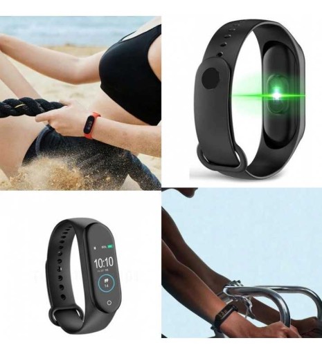 СПОРТИВНЫЙ РЕМЕСЛ M4 SMARTBAND МОНИТОР РИТМА ПУЛЬСА СМАРТ-ЧАСЫ