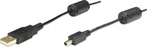 Кабель Manhattan USB A с 4-контактным разъемом типа «папа»/мини-папа