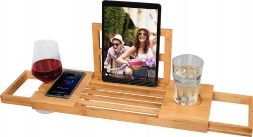 ПОЛКА ДЛЯ ВАННЫ ПОЛКА ЧЕХОЛ ДЛЯ ВАННЫ ECO BAMBOO