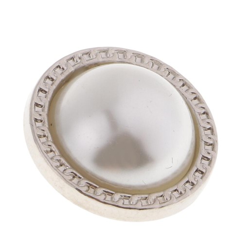 8 szt. Sztuczna perła Shank Ttons Fit do szycia Scrapbooking z białymi 8 szt. 16 mm