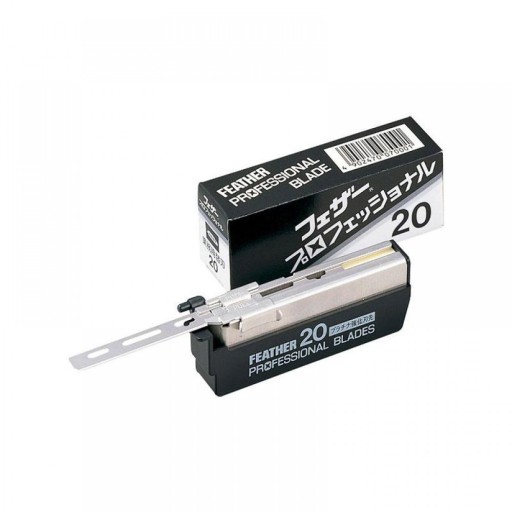 Лезвия для бритвы Feather Professional Blade PB-20 - 20 шт.