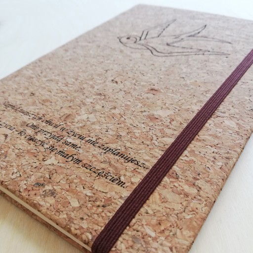 Dzień nauczyciela Notes A5 KOREK + GRAWER personalizowany