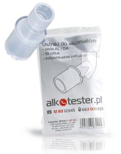 Ustnik jednorazowy 10 szt. do CA/DA/AL/Blow In (atest PZH)