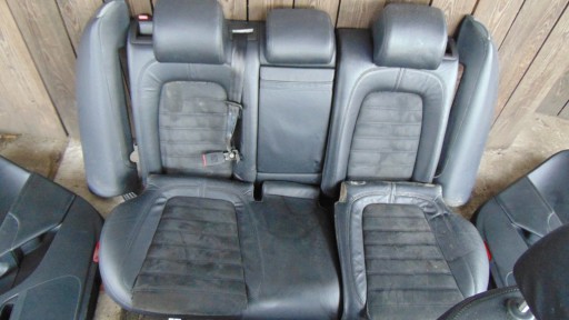 PASSAT B6 COMBI ПОЛУКОЖАНЫЕ СИДЕНЬЯ СИДЕНЬЯ