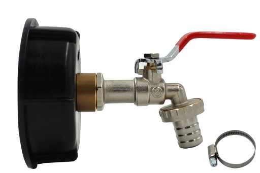 Металлический кран Mauser MAUSERA 1000L IBC PLUG Set FOR TANK