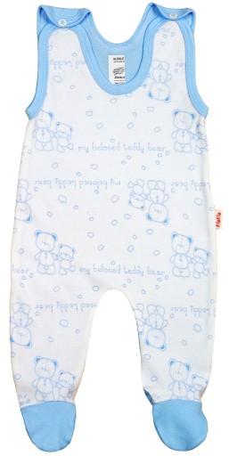 Хлопковые слипы, TEDDY BEARS, СИНИЙ 86 КЛЕКЛЕ