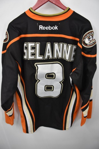 Мужская хоккейная майка Reebok Anaheim Ducks Selanne НХЛ 50
