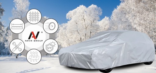 Pokrowiec na Samochód SUV Minivan 405-430 Auto Plandeka Wodoodporny Premium