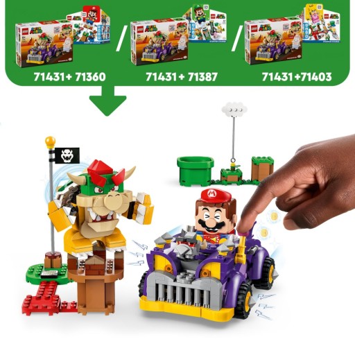 LEGO SUPER MARIO Маслкар Боузера 71431