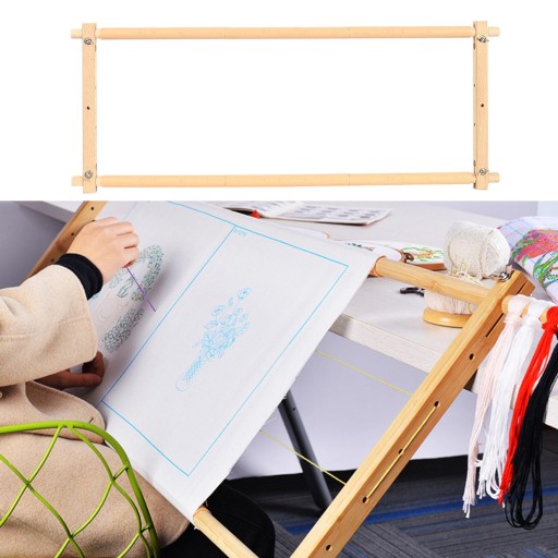 Рамка для прокрутки DIY портативная вышивка деревянная рамка