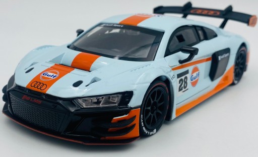 Audi R8 LMS GT3 GULF Livery модель 1:24 Motormax 79667