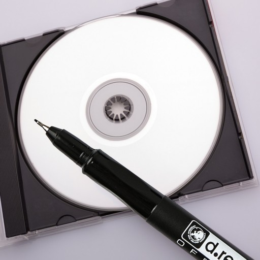 Маркер CD/DVD D.RECT ​​S 0,4-0,5мм черный