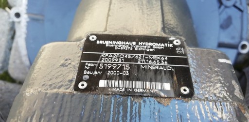 BRUENINGHAUS HYDROMATIK KFA2F045 поршневой насос