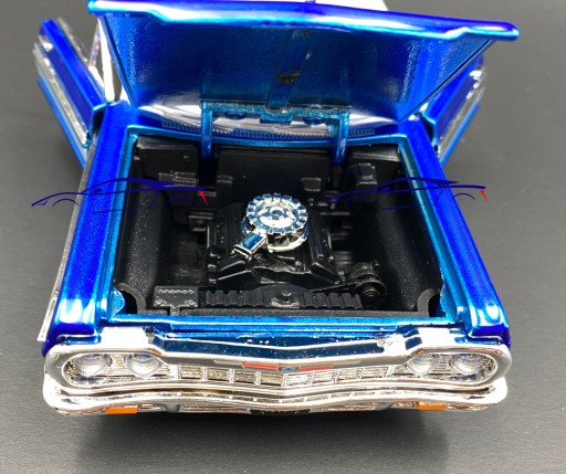Chevrolet Impala 1964 синий 1:24 Motormax 79021