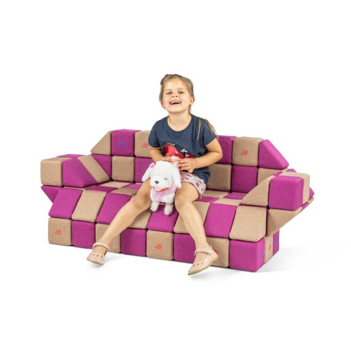 Extra Klocki magnetyczne piankowe JollyHeap zestaw 100 szt.
