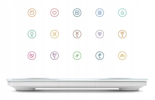 INTELIGENTNA WAGA ŁAZIENKOWA XIAOMI BODY COMPOSITION SCALE S400 DO 150 KG