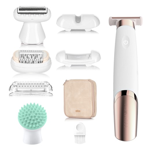 ДЕПИЛЯТОР BRAUN SILK-EPIL 9 FLEX 3D SENSOSMART + SPA + SHARER – МУЛЬТИПАК
